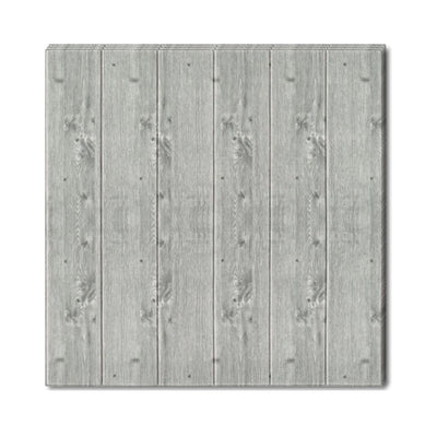 10 Placi Tapet autoadeziv 3D din rasina, 70x70cm, grosime 3mm, Model placi lemn, Gri inchis, 4.9 mp - Diversico