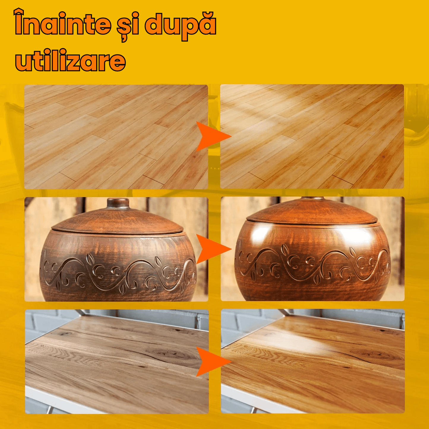 1+1 GRATIS: Ceara de albine pentru curatare si lustruire, mobilier si parchet, 80g+80g - Diversico