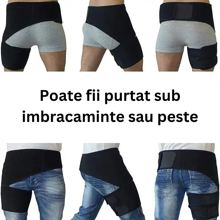 Centura de compresie cu prindere pe 2 zone, universala si reglabila