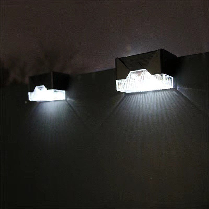 Aplica solara LED pentru trepte, borduri, terasa, 1.2V, 600MAH, IP65