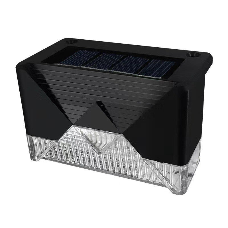 Aplica solara LED pentru trepte, borduri, terasa, 1.2V, 600MAH, IP65, Lumina multicolora - Diversico