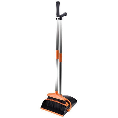 Matura si Faras cu coada, dinti de pieptene pentru curatare matura, Pliabila, otel inoxidabil, Portocaliu/Negru - Diversico