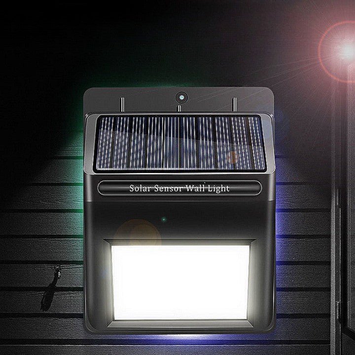 Set 4 Lampi Solare cu senzor de miscare, pentru exterior, 20 LED - Diversico