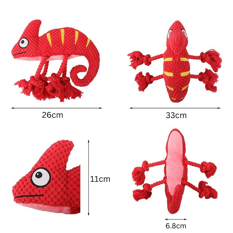 Cameleon de plush, jucarie interactiva - Diversico