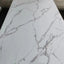 10 Placi Tapet imitatie marmura, Din PVC, 60x30cm, Grosime 2mm, Suprafata 1.8mp, Alb