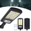 Set 2 lampi solare, 120 COB, 12 Grile, 2880 lm, Senzor de Miscare si Lumina, IP65, Alb Rece
