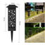 Decoratiune cu incarcare solara pentru gradina, cu senzor de lumina, tip felinar, Alb Rece - Diversico