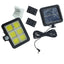 Lampa solara cu senzor de miscare, 6 grile, 40W, 120 COB LED, 1200 Lumeni, IP65